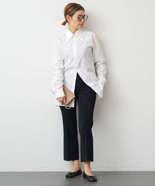 美品　Deuxieme Classe ドゥーズィエムクラス　クロップドパンツ　絹 セール】*Essential クロップドパンツ（その他パンツ