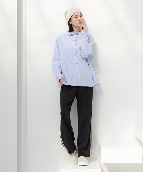 LAKOLE（ラコレ）の「トラックワイドパンツ / 103827（その他パンツ・レディース・ライトグリーン/ブラック・SMALL/MEDIUM）」の18枚目の写真