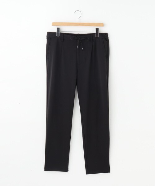 &Bridge(アンドブリッジ)の「YOBAKAKE ドロストテーパードパンツ(その他パンツ・メンズ・ブラック・01/02/03)」の2枚目の写真