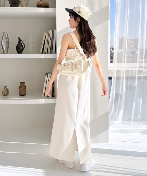 Heather（ヘザー）の「3WAYストラップキャミワンピース 109059