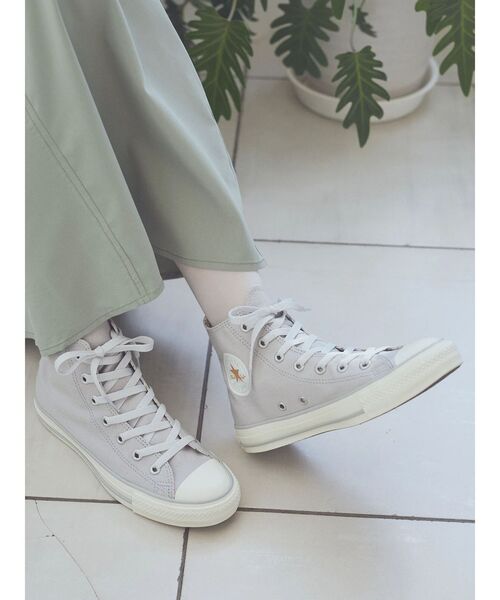 CONVERSE（コンバース）の「CONVERSE×earth　ALL☆STAR　HI（スニーカー・レディース・グレー/ブラック/ピンク/オフホワイト・23.5cm/23cm/22.5cm/24.5cm/24cm）」の18枚目の写真