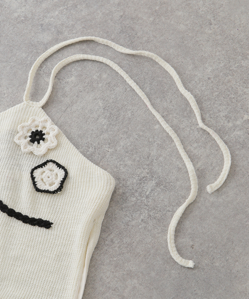 KIJUN/キジュン】 Sophie Halter-Neck Top