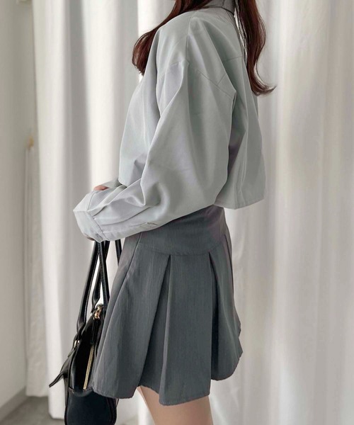 apres jour clair(アプレジュールクレア)の「【apres jour clair】2WAYタイ付きシャツ【ZOZOTOWN限定アイテム】(シャツ/ブラウス・レディース・ブルー/オフホワイト/チャコールグレー・フリー/X-LARGE)」の12枚目の写真
