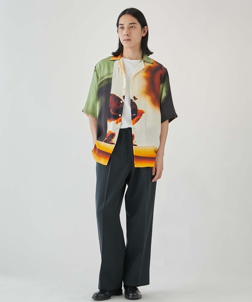 TAAKK / SILK BLOUSE (BLACK) サイズ2 TAAKK/ターク】SILK SHIRTS（シャツ/ブラウス）｜TAAKK（ターク