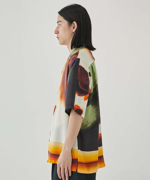 TAAKK（ターク）の「【TAAKK/ターク】SILK SHIRTS（シャツ/ブラウス・メンズ・オレンジ・2/3）」の5枚目の写真