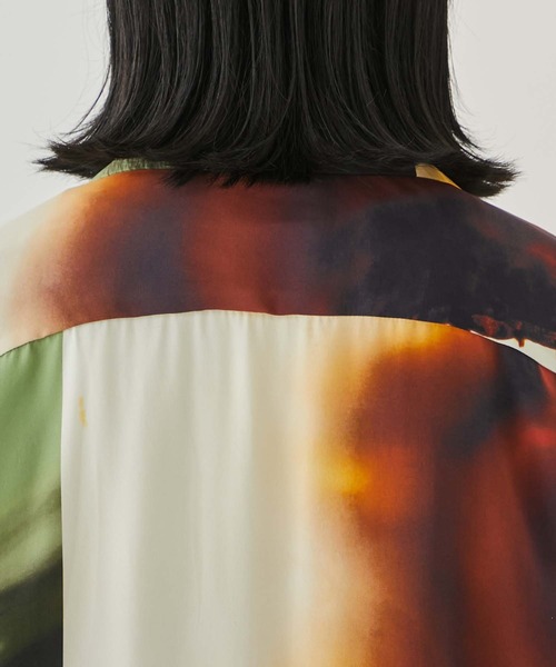 TAAKK / SILK BLOUSE (BLACK) サイズ2 TAAKK / SILK BLOUSE (BLACK) サイズ2