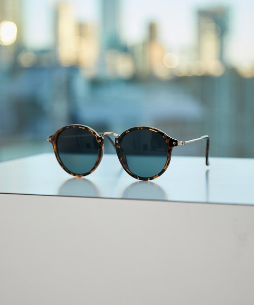 JUNRED（ジュンレッド）の「【 追加生産 】コンビボストンサングラス（サングラス・メンズ・ブルー/ブラック・FREE）」の8枚目の写真