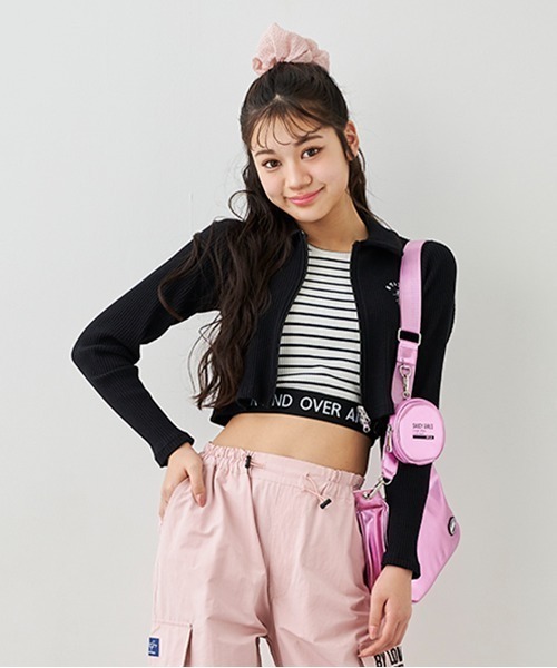 by LOVEiT(バイラビット)の「ミニポーチつきラメショルダー(ショルダーバッグ・キッズ・ピンク・FREE)」の2枚目の写真