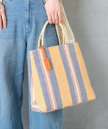 Actually | ラフィア風トート(トートバッグ)