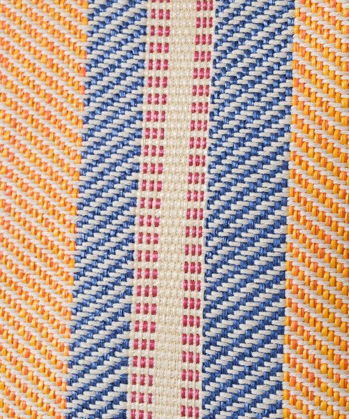 Actually（アクチュアリー）の「ラフィア風トート（トートバッグ・レディース・オレンジ/グリーン・フリー）」の19枚目の写真