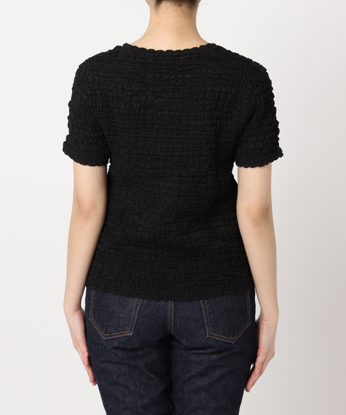 journal standard L'essage（ジャーナルスタンダードレサージュ）の「POKOPOKO Tシャツ（Tシャツ/カットソー・レディース・ホワイト/ブラック/ベージュ・FREE）」の22枚目の写真