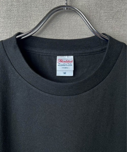 Printstar(プリントスター)の「【Printstar / プリントスター】5.6オンス ヘビーウェイトビッグシルエットロングスリーブTシャツ 長袖無地ロンT(Tシャツ/カットソー・メンズ・ブラック/ホワイト・M/L/XL/S)」の7枚目の写真