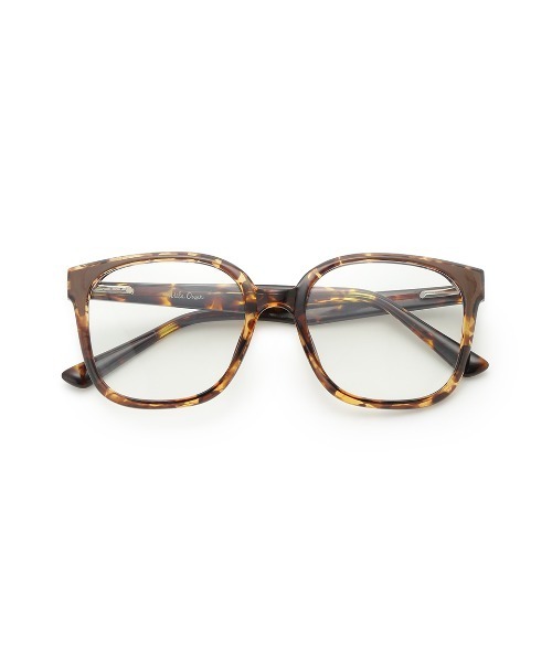 Mila Owen(ミラオーウェン)の「ウェリントンセルフレームダテメガネ(メガネ・レディース・ブラウン・FREE)」の2枚目の写真