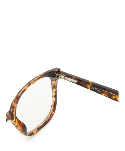 Mila Owen(ミラオーウェン)の「ウェリントンセルフレームダテメガネ(メガネ・レディース・ブラウン・FREE)」の5枚目の写真