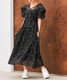 OLIVE des OLIVE | 【SNSで大バズり中！】ハート刺繍羽織ワンピース　1041090160(ワンピース)