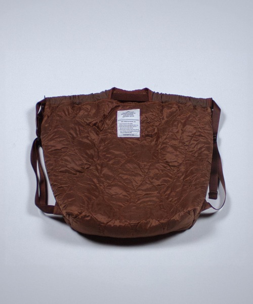 AUTHEN（オーセン）の「【AUTHEN】オーセン/ "GRAV" OVERDYED LINER QUILT 3WAY BAG（ショルダーバッグ・レディース・ブロンズ/ブラック/ダークオリーブ・FREE）」の3枚目の写真