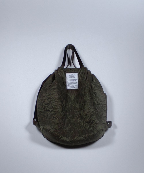 AUTHEN（オーセン）の「【AUTHEN】オーセン/ "GRAV" OVERDYED LINER QUILT 3WAY BAG（ショルダーバッグ・レディース・ブロンズ/ブラック/ダークオリーブ・FREE）」の4枚目の写真