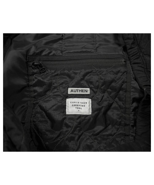 AUTHEN（オーセン）の「【AUTHEN】オーセン/ "GRAV" OVERDYED LINER QUILT 3WAY BAG（ショルダーバッグ・レディース・ブロンズ/ブラック/ダークオリーブ・FREE）」の10枚目の写真