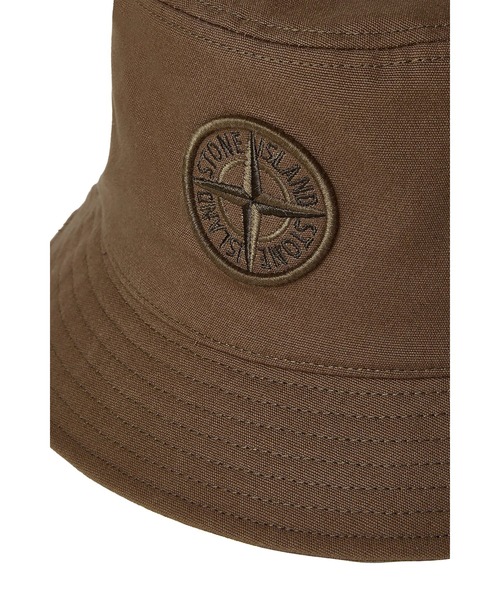 STONE ISLAND(ストーンアイランド)の「LOGO BUCKET HAT(ハット・メンズ・ブラウン系その他・XL)」の5枚目の写真