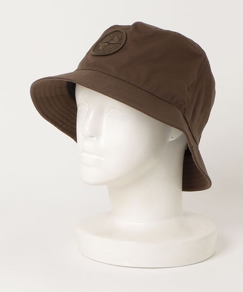 STONE ISLAND(ストーンアイランド)の「LOGO BUCKET HAT(ハット・メンズ・ブラウン系その他・XL)」の7枚目の写真