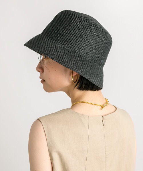 RIVE DROITE（リヴドロワ）の「バケットハット（ハット・レディース・ブラウン/ブラック・FREE）」の11枚目の写真