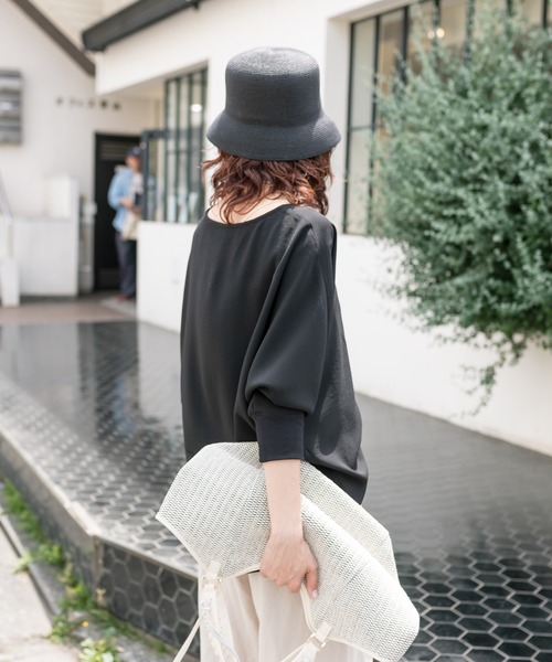 RIVE DROITE（リヴドロワ）の「バケットハット（ハット・レディース・ブラウン/ブラック・FREE）」の17枚目の写真