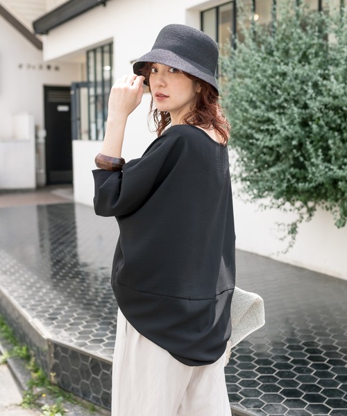 RIVE DROITE（リヴドロワ）の「バケットハット（ハット・レディース・ブラウン/ブラック・FREE）」の16枚目の写真