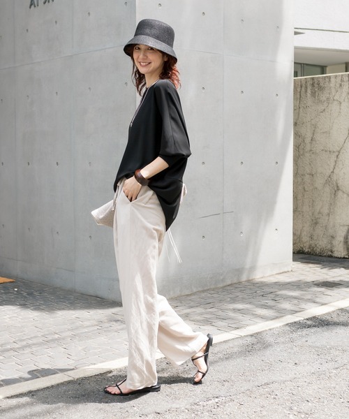 RIVE DROITE（リヴドロワ）の「バケットハット（ハット・レディース・ブラウン/ブラック・FREE）」の19枚目の写真