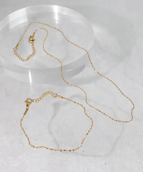 glitterチェーン BLACK DIAMOND GLITTER NECKLACE(5ZN0064)｜SJX公式ONLINE STORE