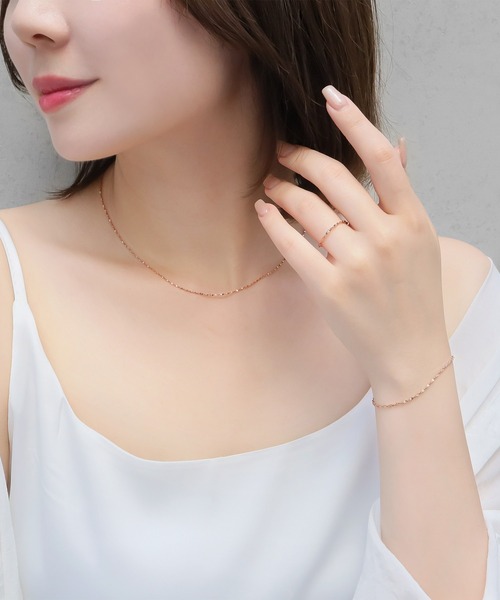 blackdia ocean グリッターチェーンブレスレット（ブレスレット