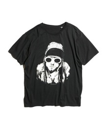 【THRIFTY LOOK スリフティールック 】 THRIFTY"KURT COBAIN"TEE カートコバン/ユーズドライクTシャツ/ロック/バンドTシャツ/ヴィンテージ