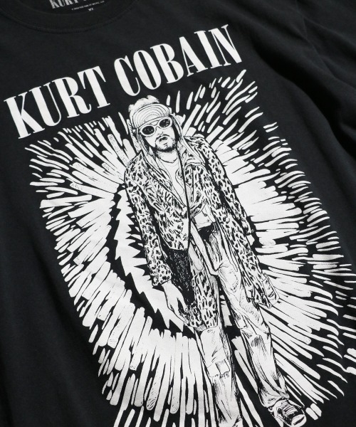 NIRVANA(ニルヴァーナ)の「【THRIFTY LOOK スリフティールック 】 THRIFTY"KURT COBAIN"TEE カートコバン/ユーズドライクTシャツ/ロック/バンドTシャツ/ヴィンテージ(Tシャツ/カットソー・メンズ・ブラック系その他2/ブラック系その他・LARGE/X-LARGE/MEDIUM)」の5枚目の写真