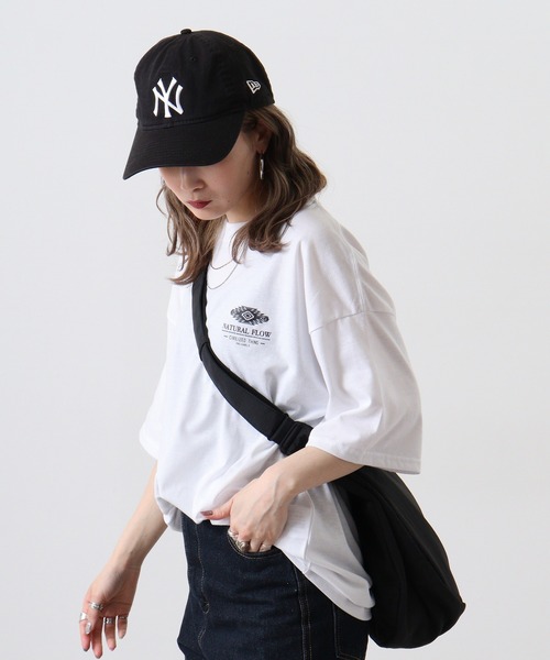 FUNALIVE(ファンアライブ)の「サガラ刺繍オーバーサイズTシャツ UVカット&COOL&DRY 半袖(Tシャツ/カットソー・メンズ・スミクロ/ネイビー/ホワイト/モカ・L/M/LL)」の3枚目の写真