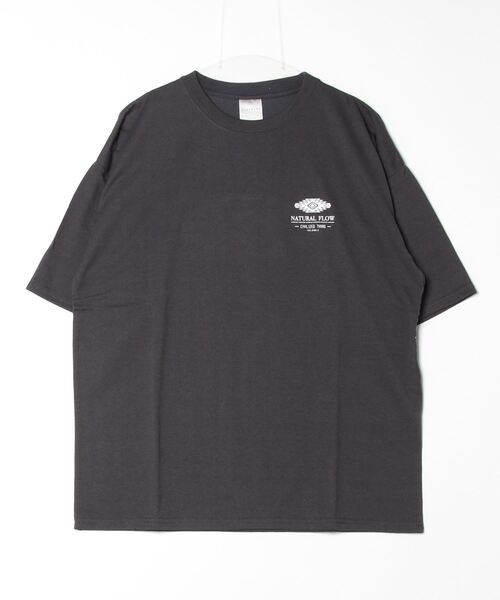 FUNALIVE(ファンアライブ)の「サガラ刺繍オーバーサイズTシャツ UVカット&COOL&DRY 半袖(Tシャツ/カットソー・メンズ・スミクロ/ネイビー/ホワイト/モカ・L/M/LL)」の16枚目の写真
