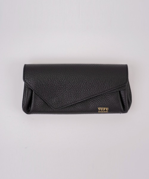 希少 yu-i FACTORY ハブ革 長財布 黒×金 金運◎ 金運 お守り 財布