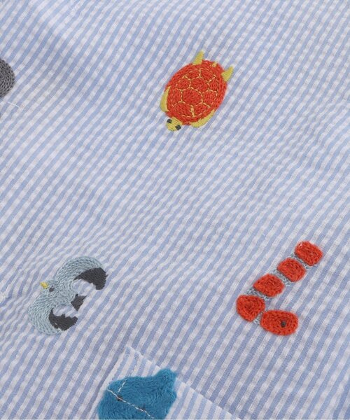 ベルウッド　プロフィール必読様　　　甚平 海の生き物数字刺繍柄甚平ロンパス（浴衣）｜BIT'Z（ビッツ）の