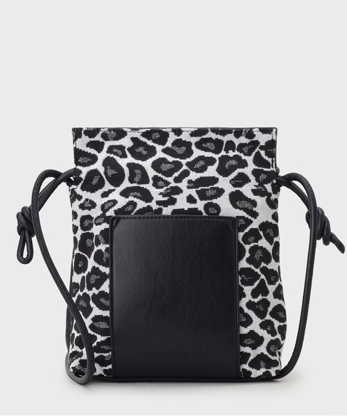 OPAQUE.CLIP（オペークドットクリップ）の「◆サイドドロストミニショルダーバッグ（ショルダーバッグ・レディース・ベージュ系1/ホワイト系3/シルバー/ブラック・00）」の2枚目の写真