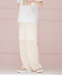 LAKOLE | フェザーチュールパンツ / 124145(その他パンツ)