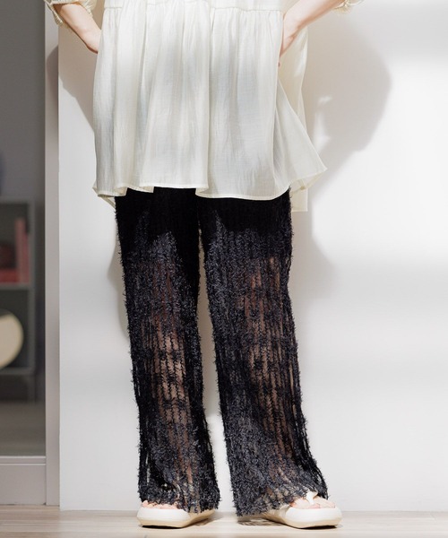 LAKOLE（ラコレ）の「フェザーチュールパンツ / 124145（その他パンツ
