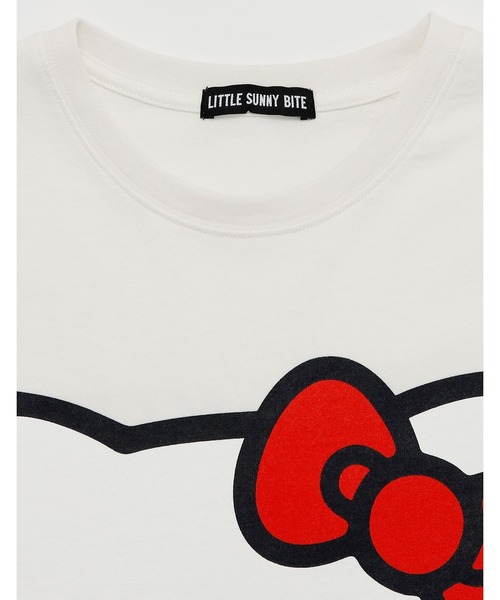【Little Sunny Bite】hello kitty short tee（Tシャツ/カットソー）｜Little sunny bite（リトルサニーバイト）