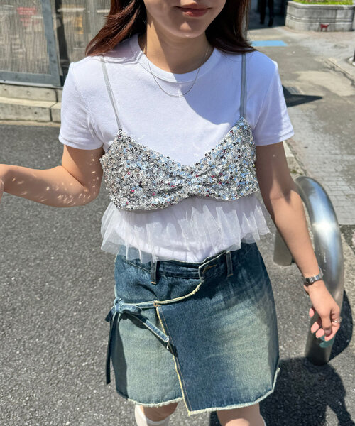 CIAOPANIC（チャオパニック）の「チュールドッキングスパンコール