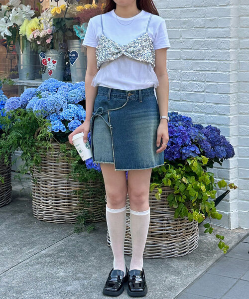 CIAOPANIC（チャオパニック）の「チュールドッキングスパンコール