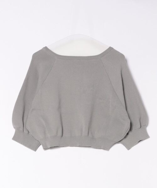 apres jour clair（アプレジュールクレア）の「【apres jour clair】ハートボタン袖ボリュームカーディガン【ZOZOTOWN限定アイテム】（カーディガン/ボレロ・レディース・グレー/オフホワイト/ピンク・X-LARGE/フリー）」の4枚目の写真