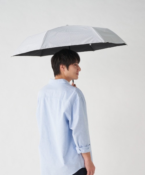 遮光 晴雨兼用 折りたたみ日傘 断熱 'ハニカム” 55（折りたたみ