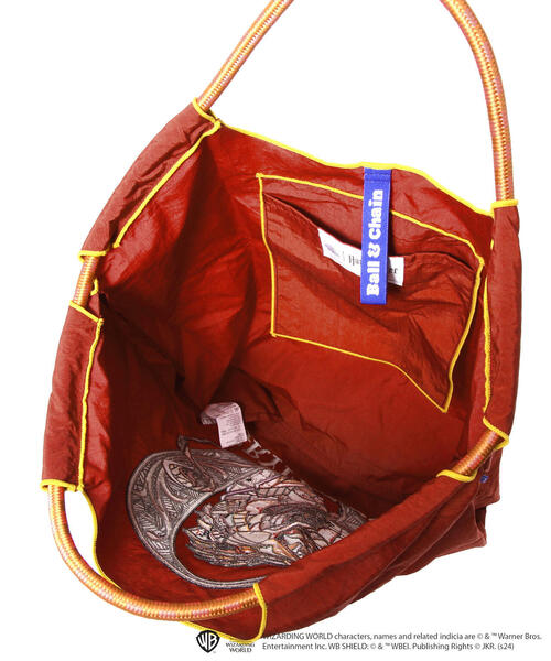 Ball&Chain（ボールアンドチェーン）の「Ball&Chain(ボールアンドチェーン) HARRY POTTER/Mサイズ/エコバッグ（エコバッグ/サブバッグ・レディース・モスグリーン/ブラウン/その他2/ネイビー・F）」の17枚目の写真