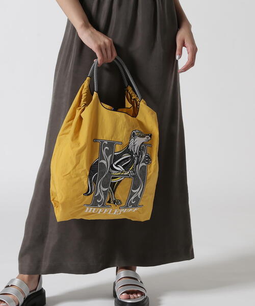 Ball&Chain（ボールアンドチェーン）の「Ball&Chain(ボールアンドチェーン) HARRY POTTER/Mサイズ/エコバッグ（エコバッグ/サブバッグ・レディース・モスグリーン/ブラウン/その他2/ネイビー・F）」の20枚目の写真