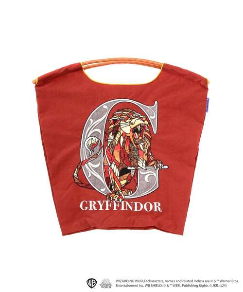 Ball&Chain（ボールアンドチェーン）の「Ball&Chain(ボールアンドチェーン) HARRY POTTER/Mサイズ/エコバッグ（エコバッグ/サブバッグ・レディース・モスグリーン/ブラウン/その他2/ネイビー・F）」の2枚目の写真