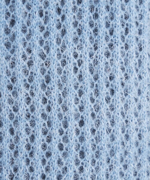 LOGAN knitting mills(ローガンニッティングミルズ)の「【別注】<LOGAN knitting mills>ラメ ニット プルオーバー(ニット/セーター・レディース・ライトブルー/ライム/グレー・FREE)」の19枚目の写真