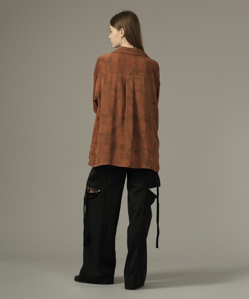 タイダイページ セール】OPEN COLOUR TIE-DYE SHIRT/オープンカラータイダイ