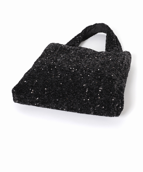 JOURNAL STANDARD relume(ジャーナルスタンダード レリューム)の「《追加2》RELUME スパンコールトートバッグ(トートバッグ・レディース・シルバー/ブラック・FREE)」の14枚目の写真